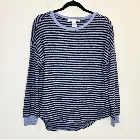WORKSHOP THE REPUBLIC Striped Cozy Shirt - Picture 1 of 6